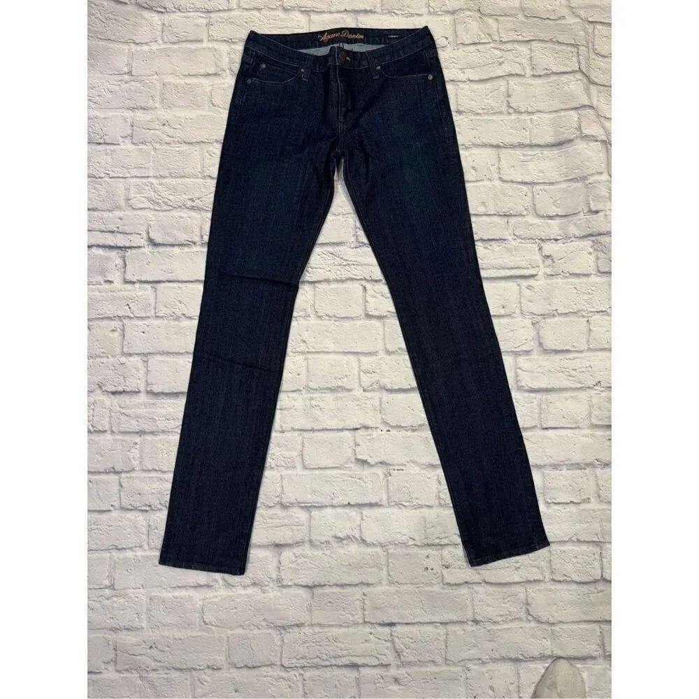 Agave jeans Tomboy boyfriend skinny size 28 dry diggins stretch dark wash new wi